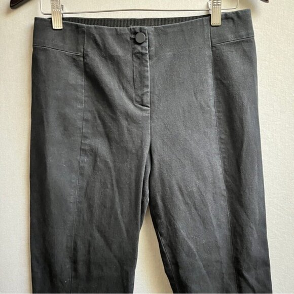 Ted Baker London classic black flat front cotton trousers Sz 31 - Picture 4 of 13